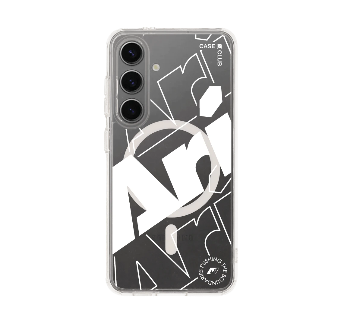 ari โลโก้มาเนียสีขาว แนวสตรีท